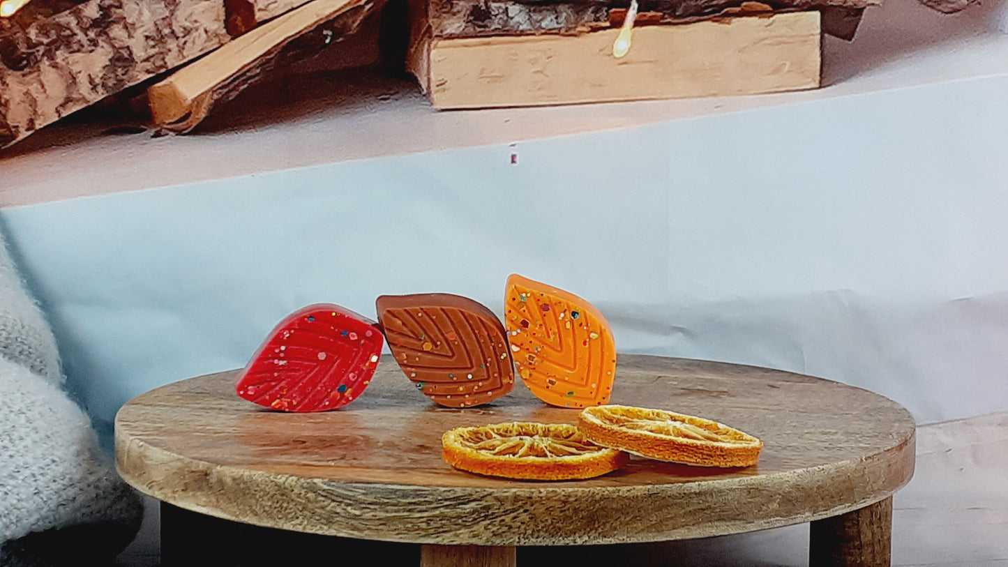 Fondant artisanal parfumé : Feuilles d'Automne 🍁🍂