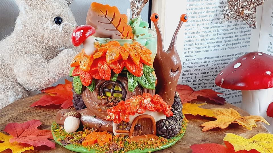 đ Achille lâescargot gĂ©ant ©ïž- Bougie artisanale - 200gr