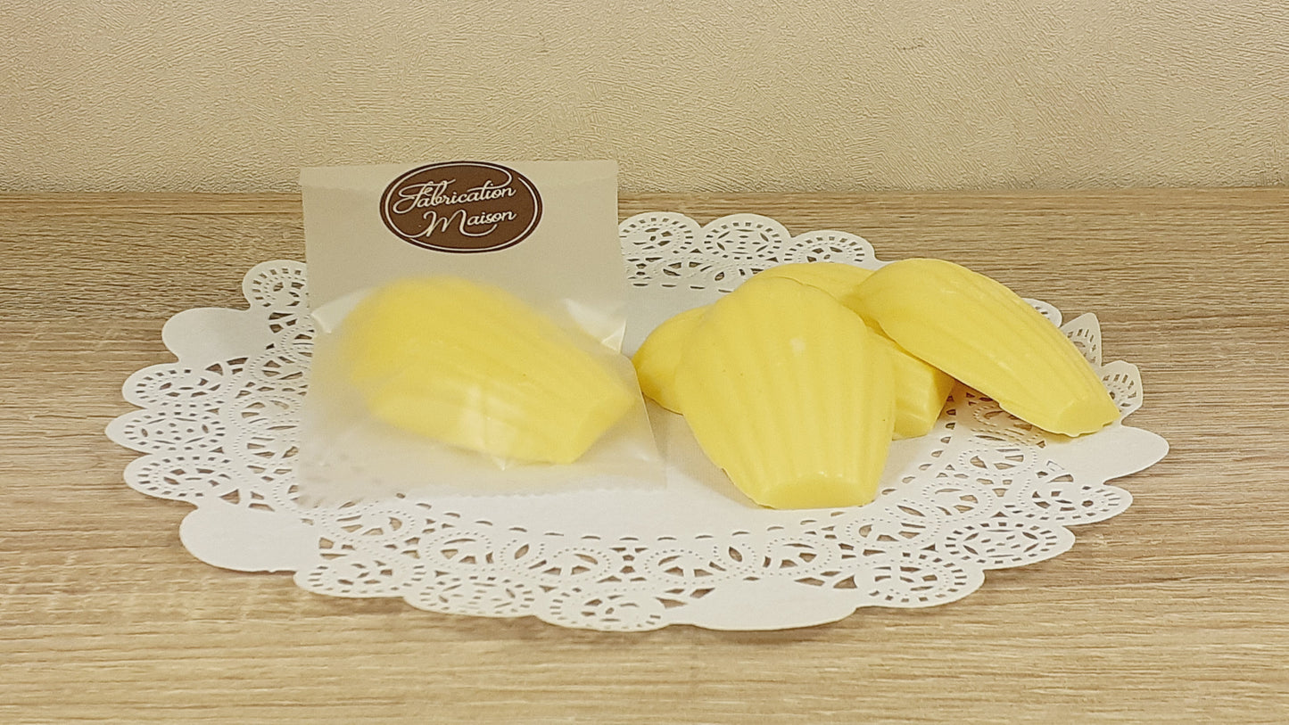 Fondant artisanal en cire de colza naturelle – “Madeleine” – Parfum de Grasse, Collection Nos fondants parfumés