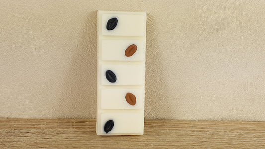 Fondant artisanal en cire d’olive naturelle – “Grain de café” – Parfum de Grasse