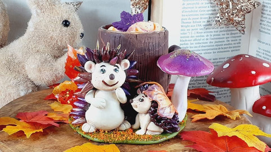 🦔Les hérissons espiègles ©️- Bougie artisanale - 280g