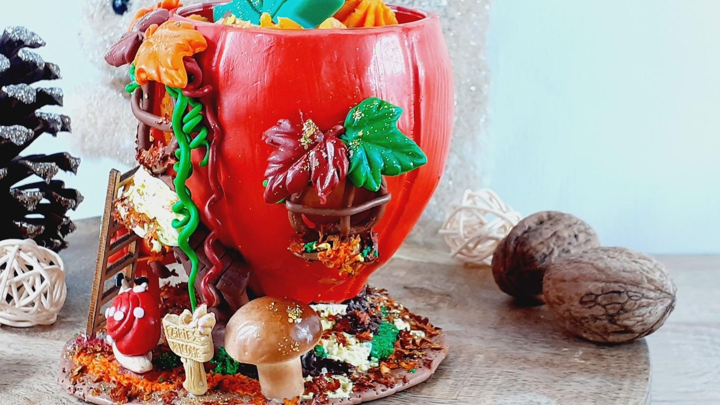 Bougie artisanale parfumée : Moisson d'Automne 🎃 ©️