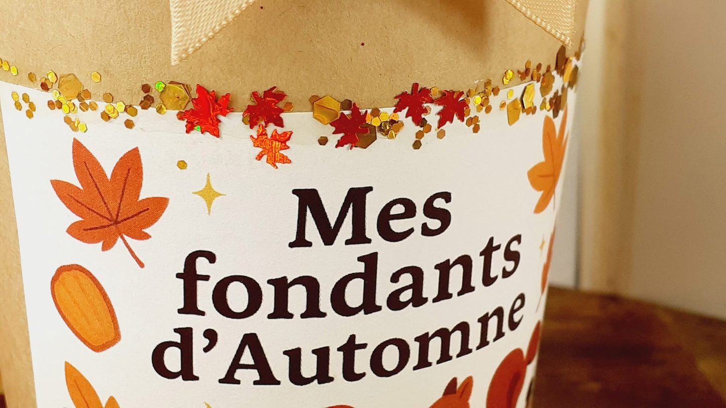 Boîte de fondants d’Automne - 140g - Cire d’olive