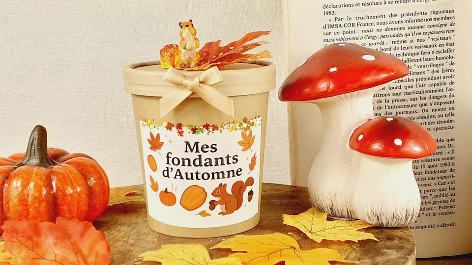 Boîte de fondants d’Automne - 140g - Cire d’olive