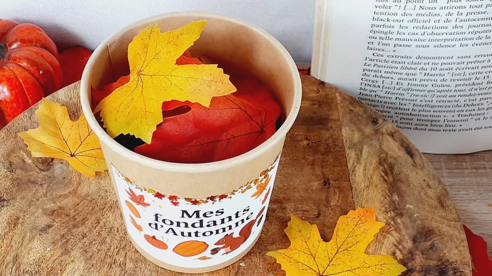 Boîte de fondants d’Automne - 140g - Cire d’olive
