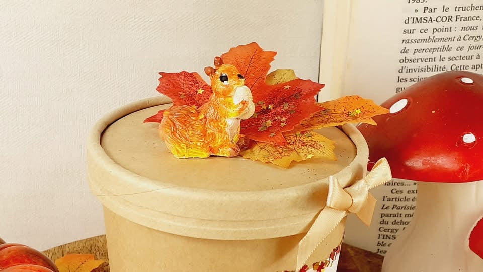 Boîte de fondants d’Automne - 140g - Cire d’olive